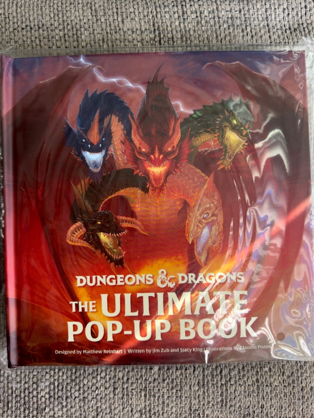 Dungeons & Dragons The Ultimate Pop-Up Book Hardcover NEW